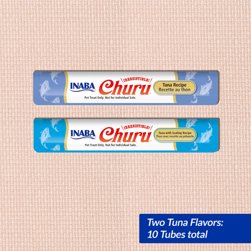 Inaba Cat Treat Churu Puree Tuna Varieties