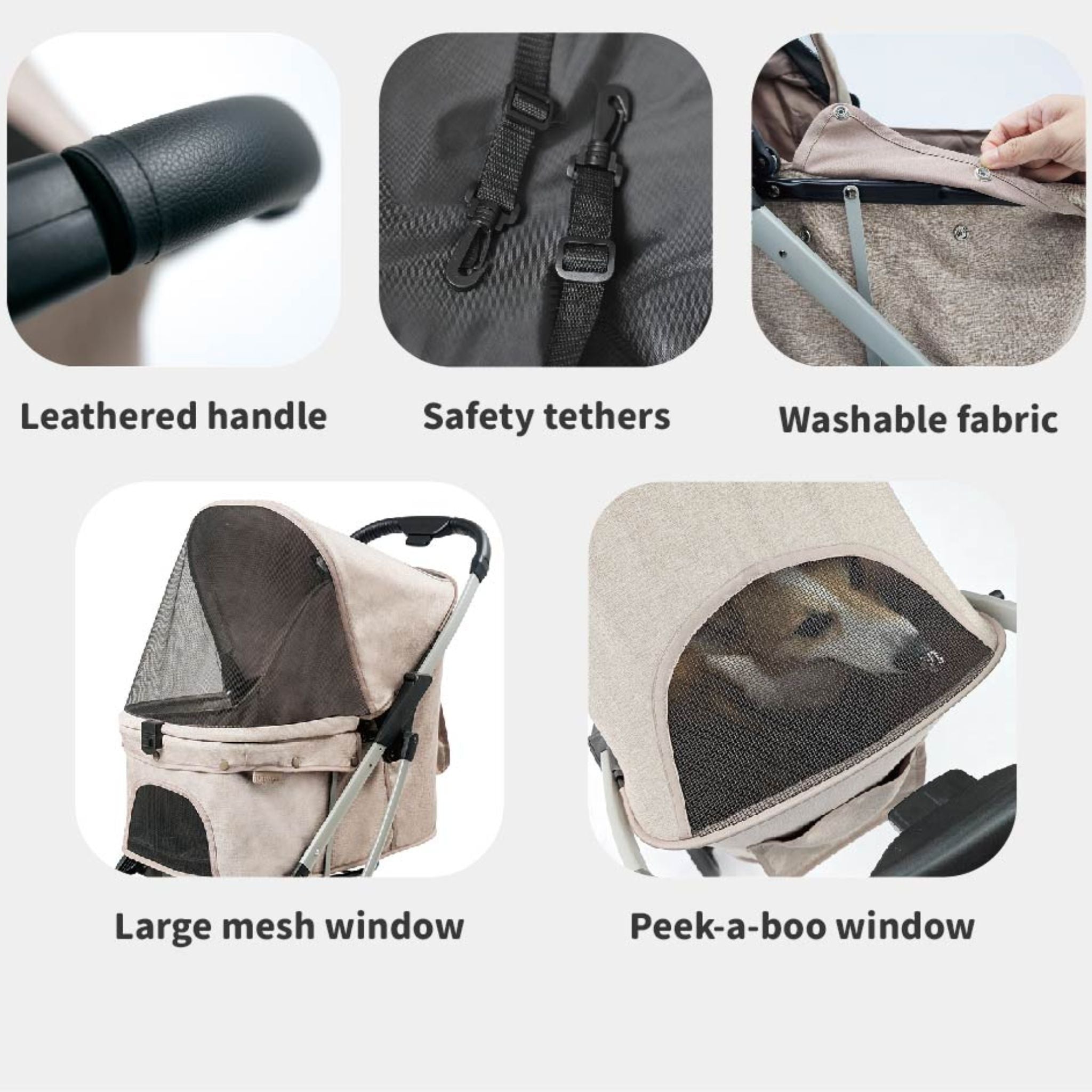 Ibiyaya Evolution Speedy Fold Pet Buggy Stroller