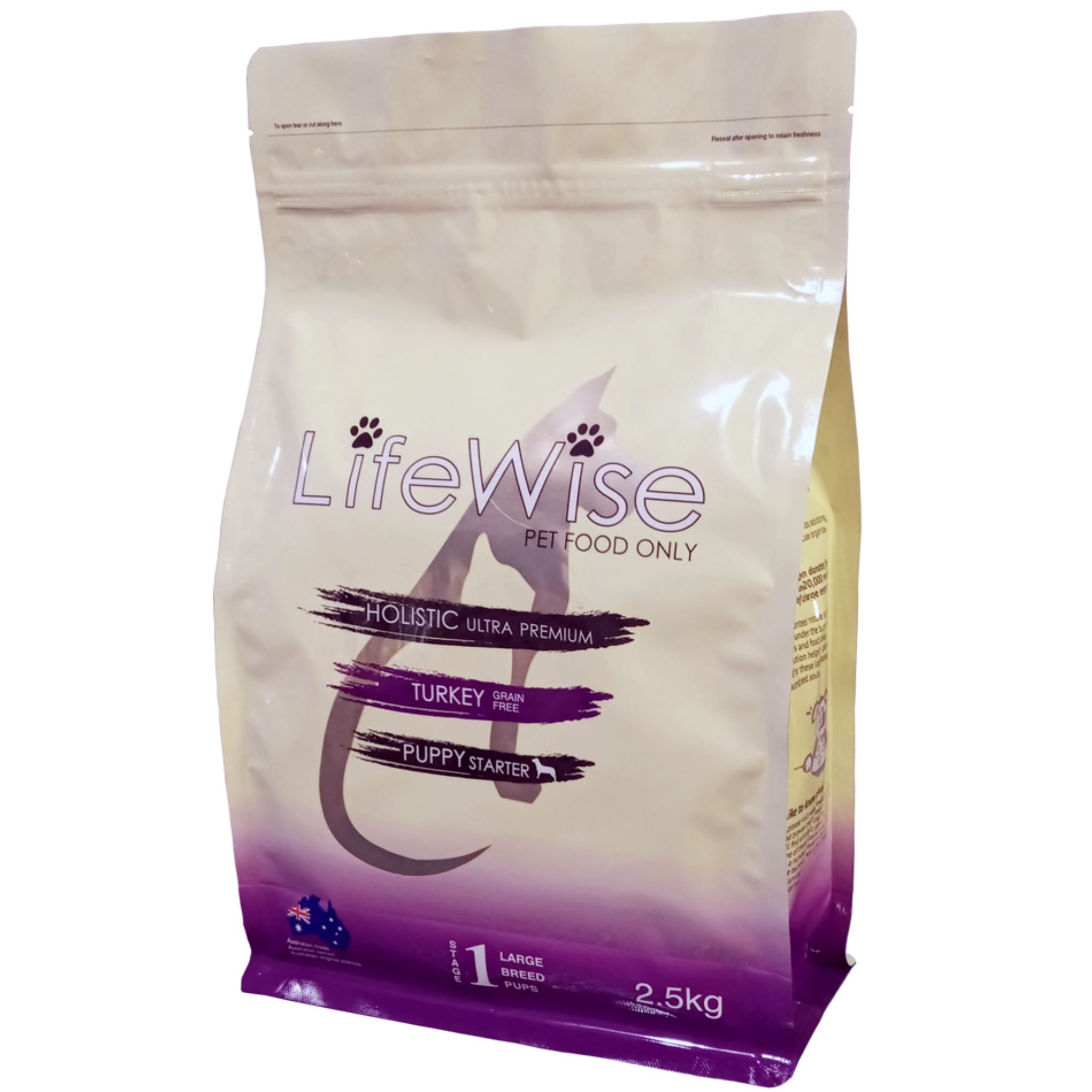 LifeWise Dry Puppy Food Stage 1 Starter Turkey