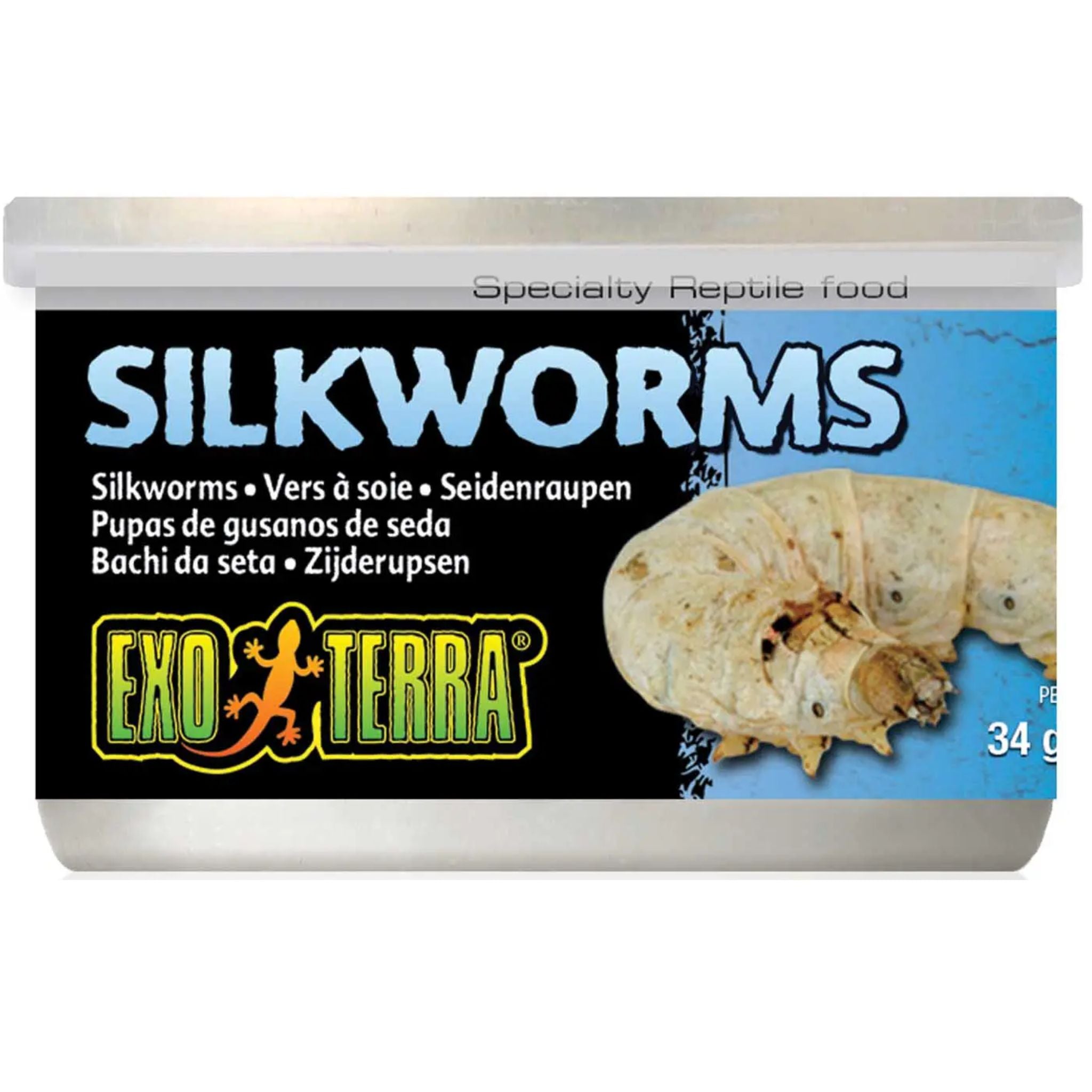 Exo Terra Silkworms Reptile Treats