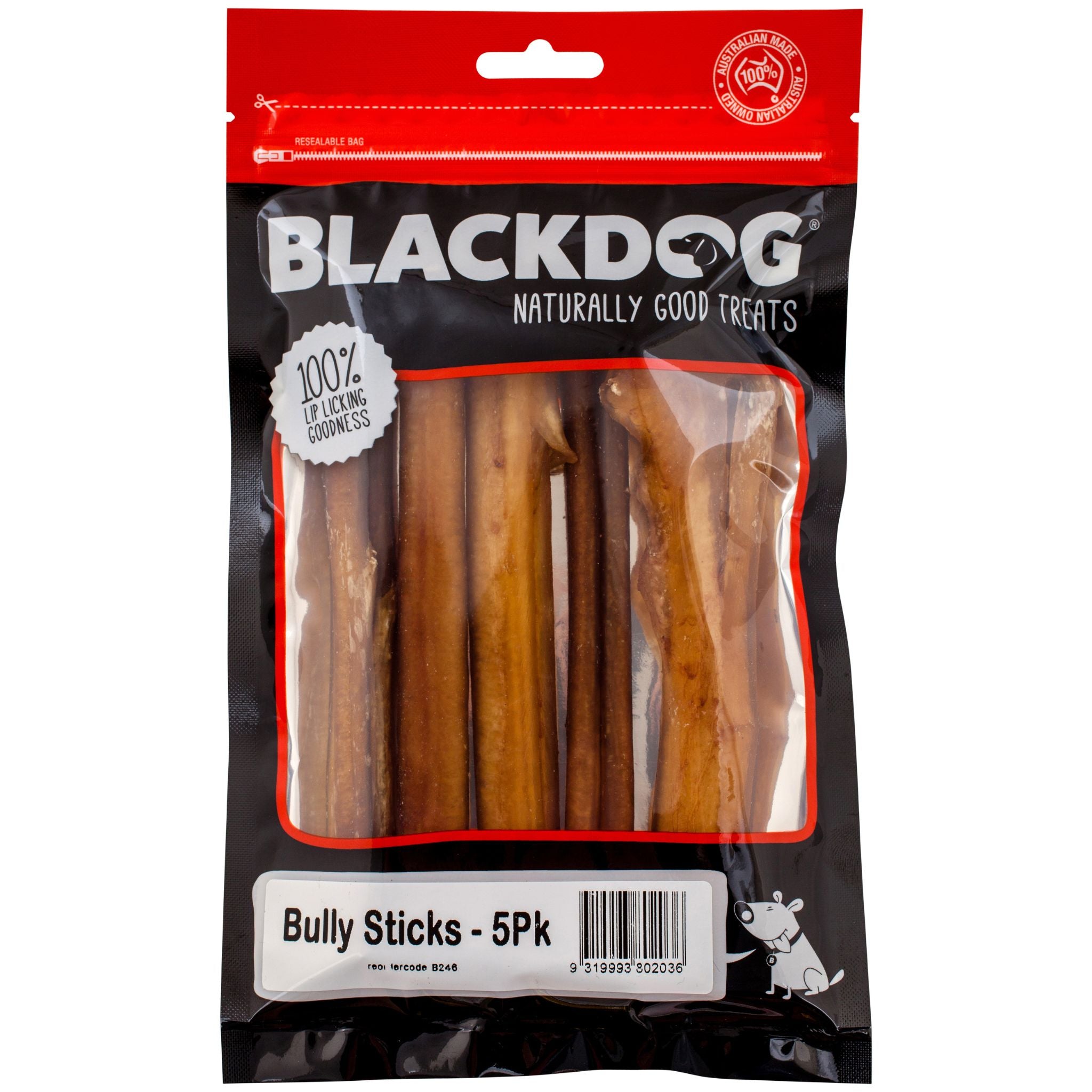 Blackdog Bully Sticks Dog Treats