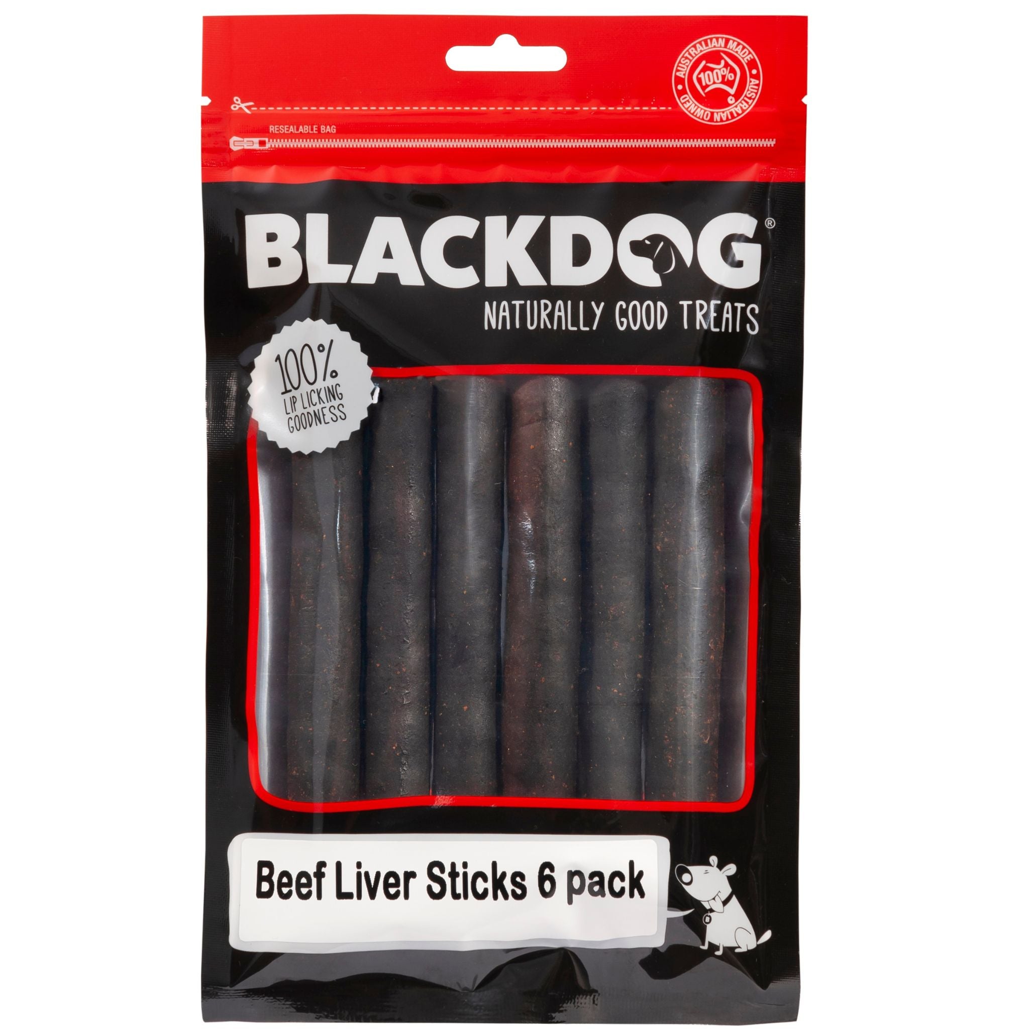 Blackdog Beef Liver Sticks Dog Treats