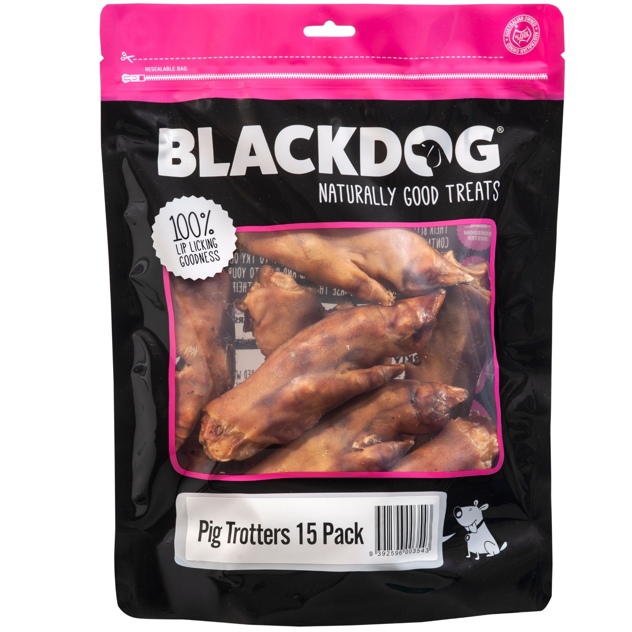 Blackdog Pig Trotters Dog Treats