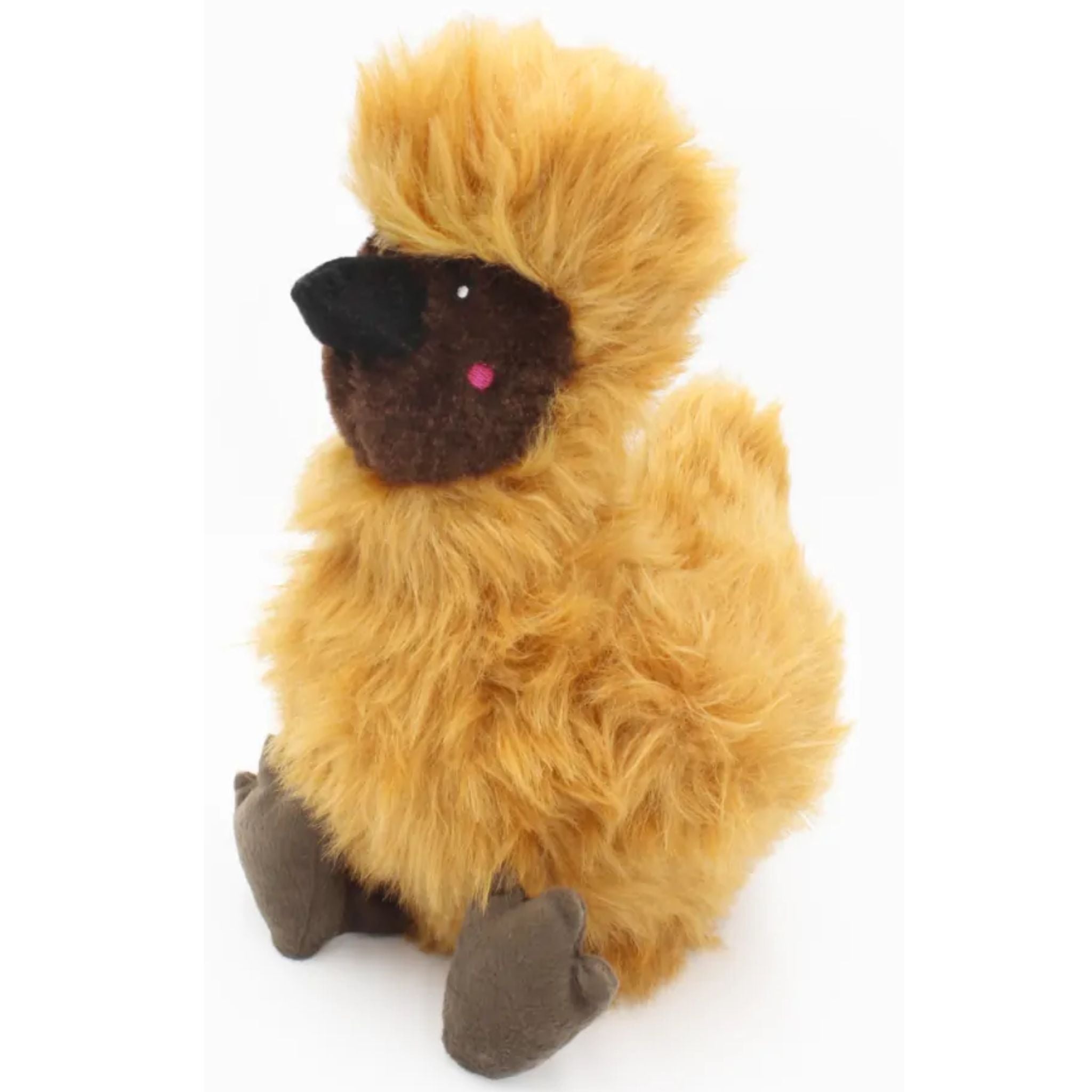 Zippy Paws Dog Toys Plush Wooliez - Enzu the Emu