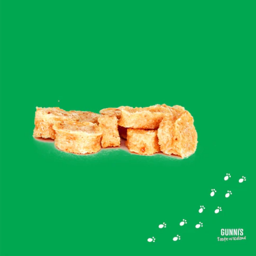 Gunni's Taste of Iceland Cat Treats Wolffish Mini Morsels - 42.5g | PeekAPaw Pet Supplies