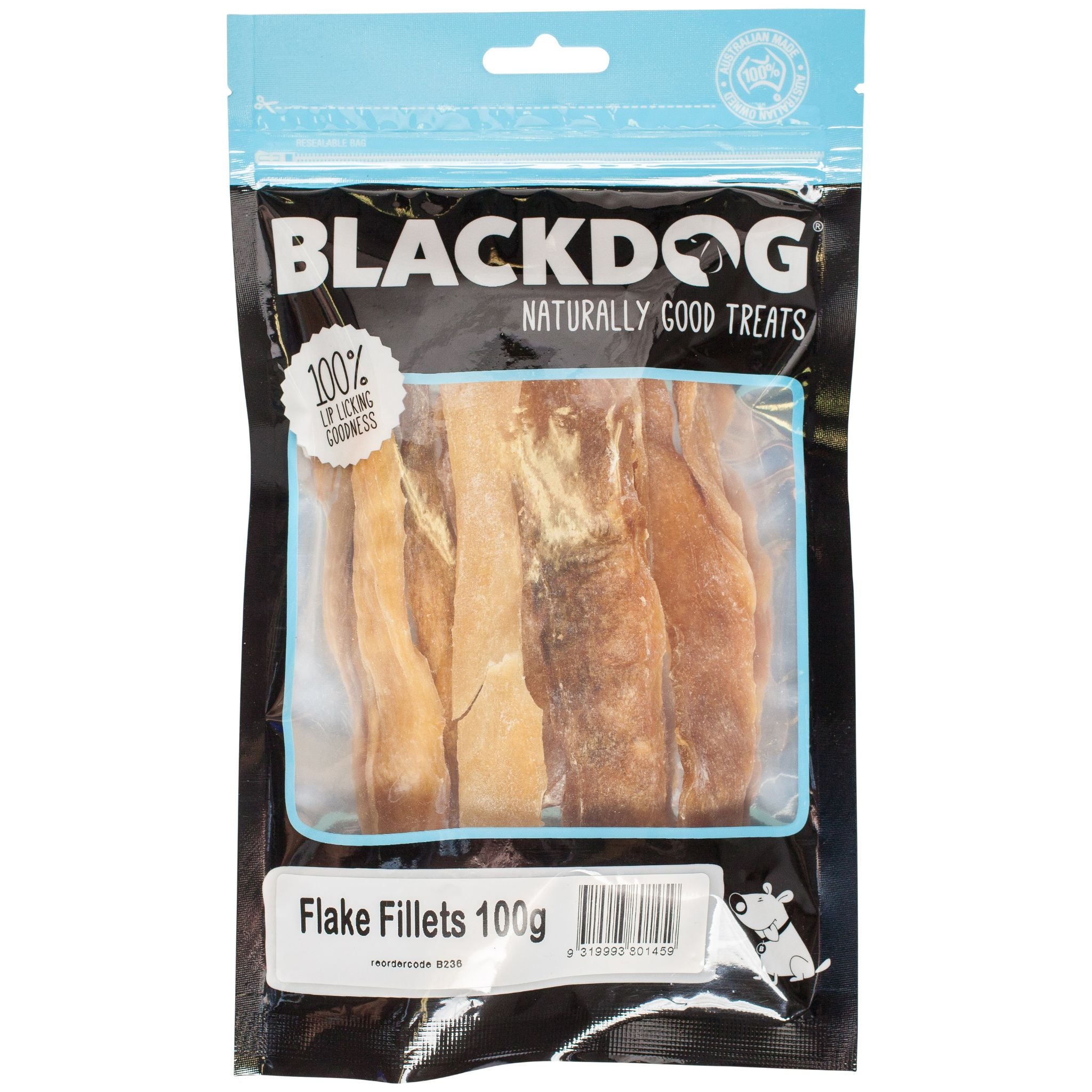 BlackDog Flake Fillets Dog Treats