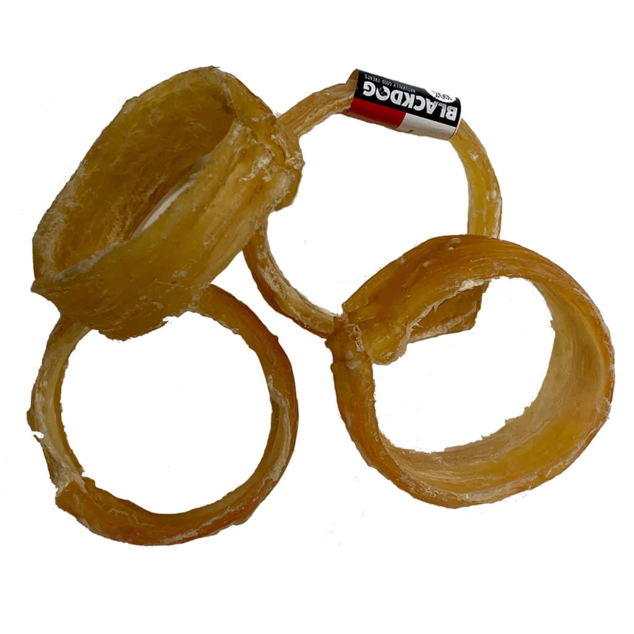 BlackDog Beef Tendon Rings Dog Treats