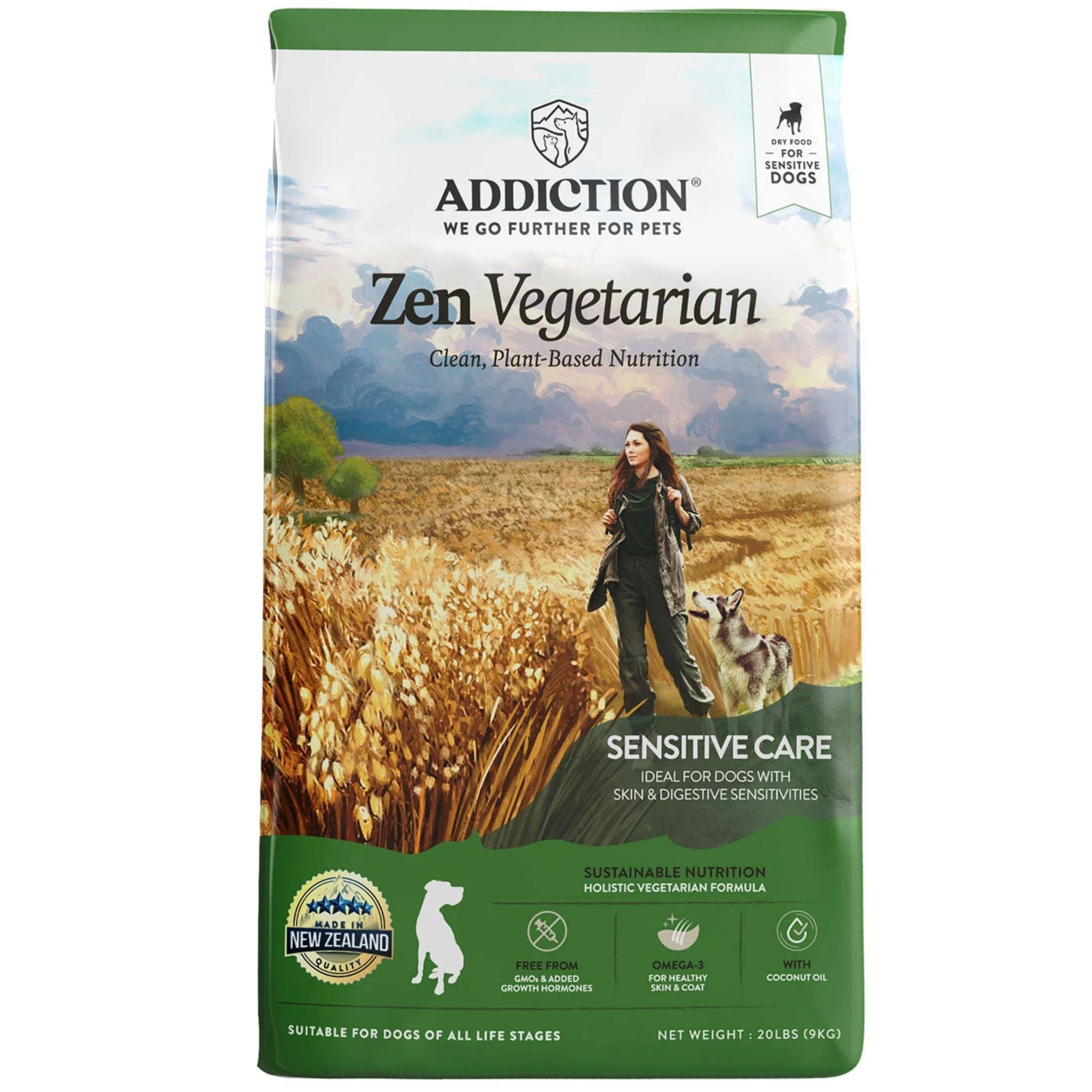 ADDICTION Zen Vegetarian Dry Dog Food