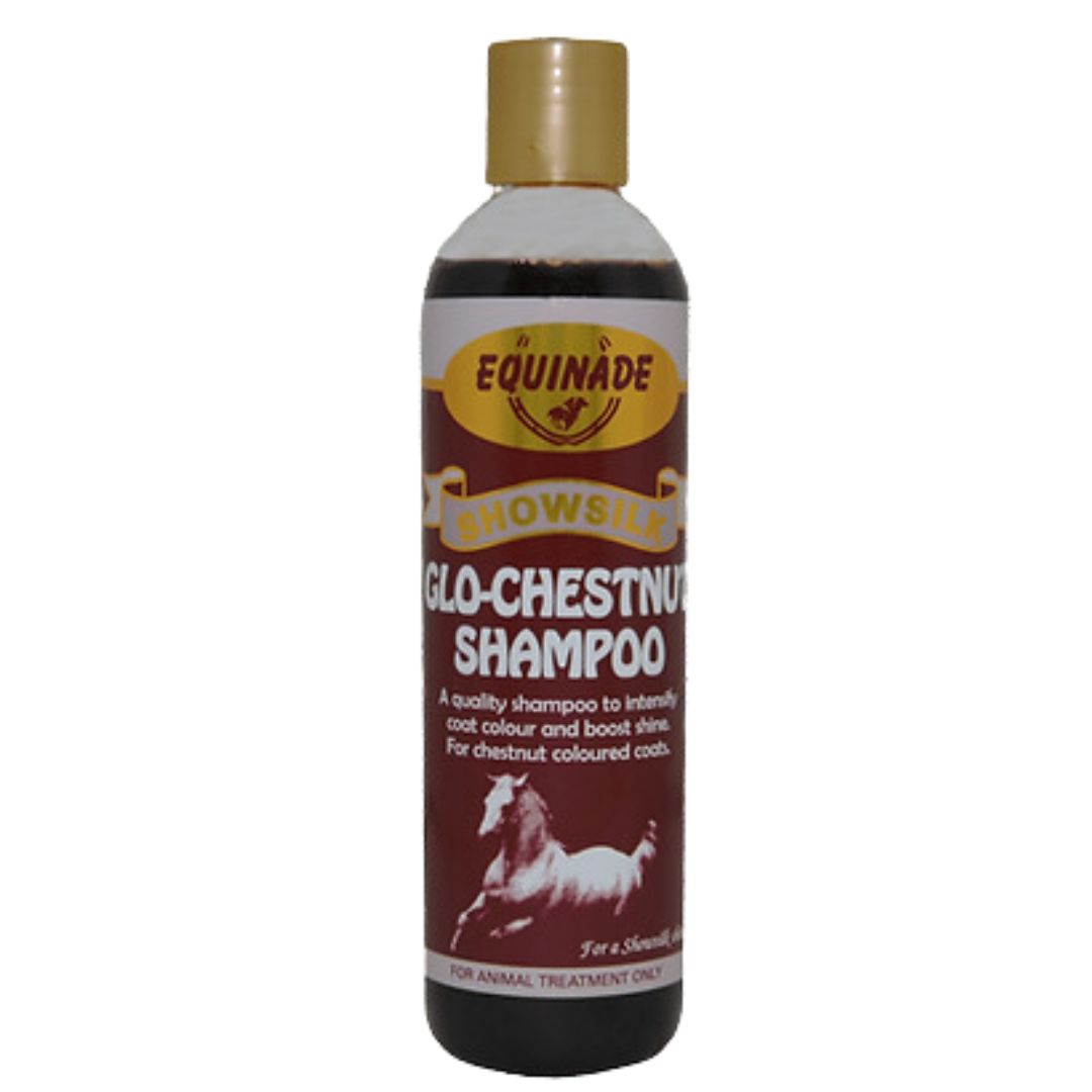 Equinade Showsilk Glo Chestnut Shampoo - 250ml | PeekAPaw Pet Supplies