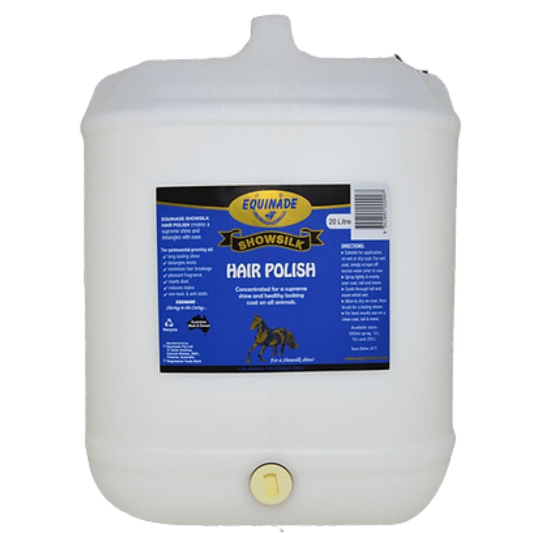Equinade Showsilk Hair Polish - 20L | PeekAPaw Pet Supplies