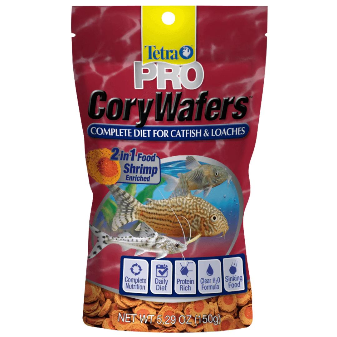 Tetrapro Cory Wafers 150g | PeekAPaw Pet Supplies