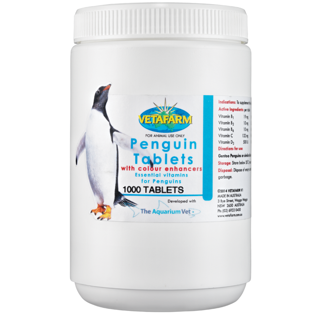 Vetafarm Penguin Tablets With Colour Enhancer