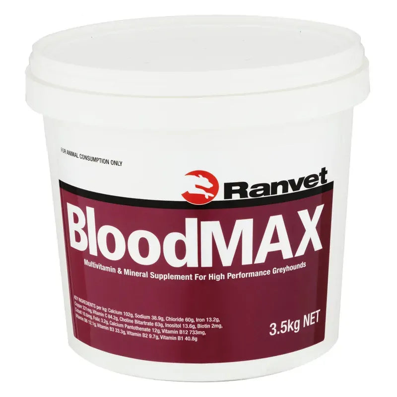 Ranvet BloodMAX multivitamin and mineral powder for dogs