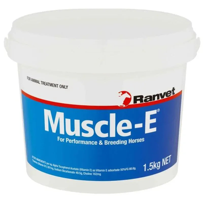 Ranvet Muscle E vitamin E powder for horses