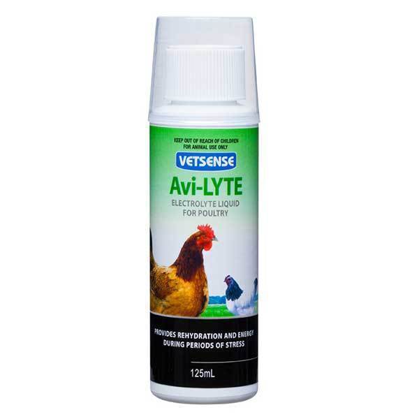Vetsense Avi Lyte Electrolyte Supplement for Poultry front of pack