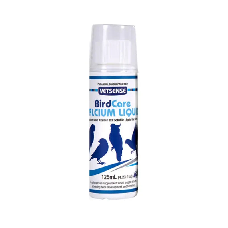 Vetsense Birdcare Calcium Liquid bottle pack shot