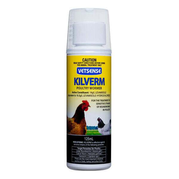 Vetsense Kilverm Pig and Poultry Wormer front of pack