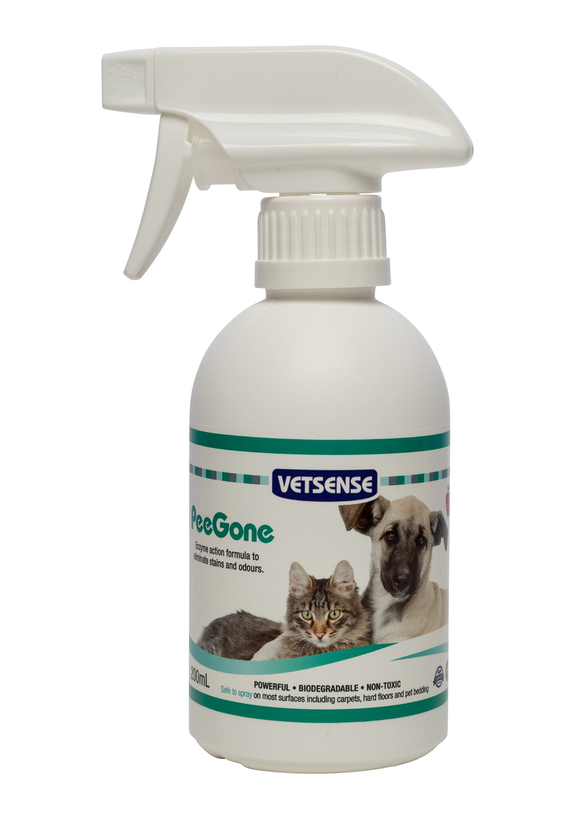 Vetsense PeeGone Stain and Odour Eliminator front of pack