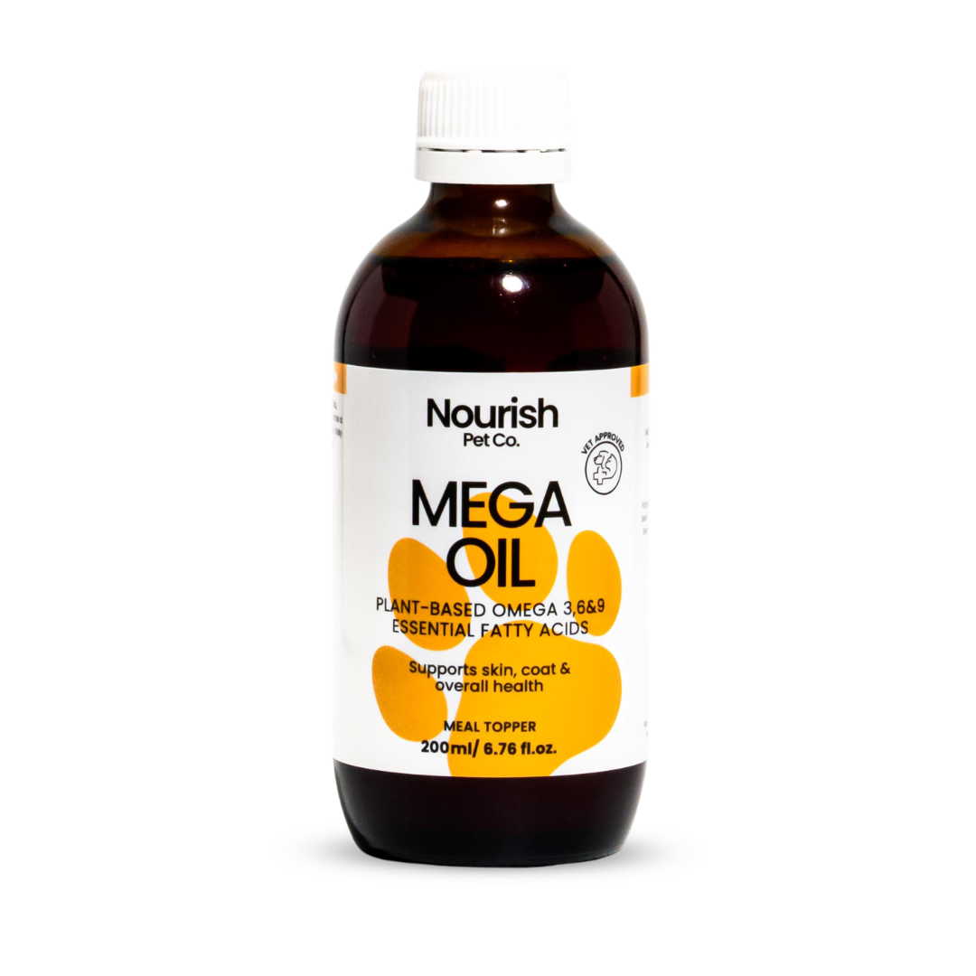 Pet Drs Mega Oil for dogs, 200ml and 500ml