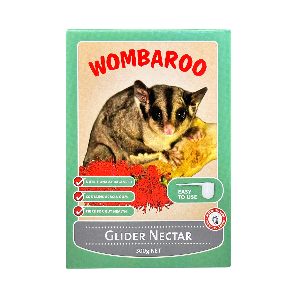 Wombaroo Glider Nectar 300g tub front label