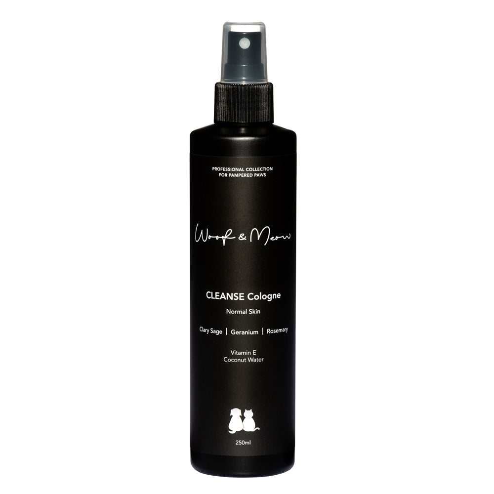 Woof and Meow Cleanse Cologne front of pack