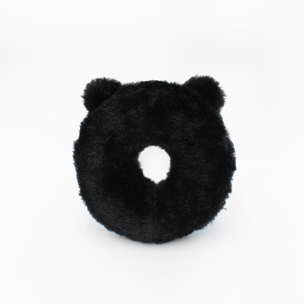 Donutz Buddies Panda shown from the back showing the flat donut profile