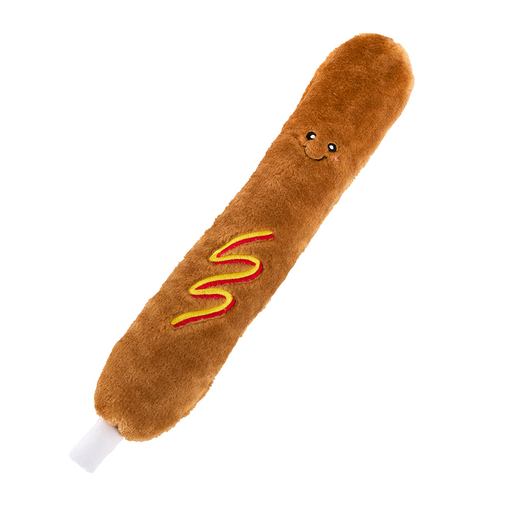 Jigglerz Corn Dog shown at an angle