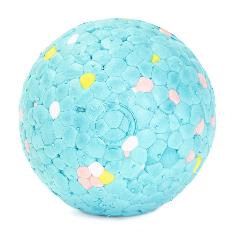 AirTuff Ball shown from a second angle showing the textured foam surface