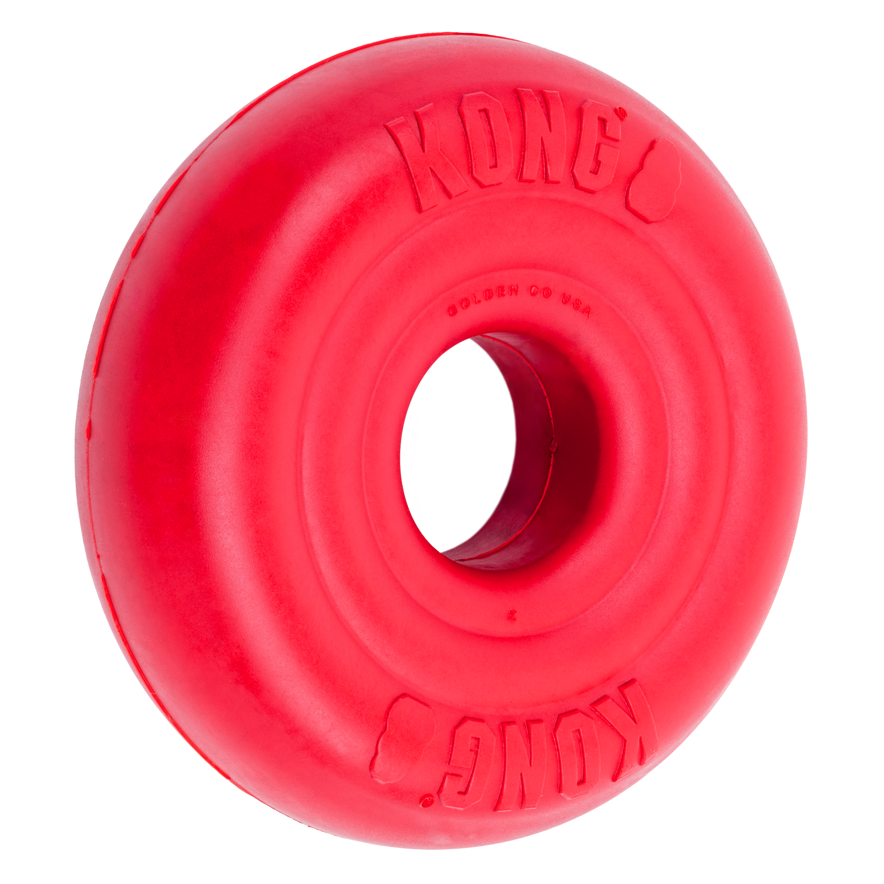 KONG Dog Toys Donut shown on its own