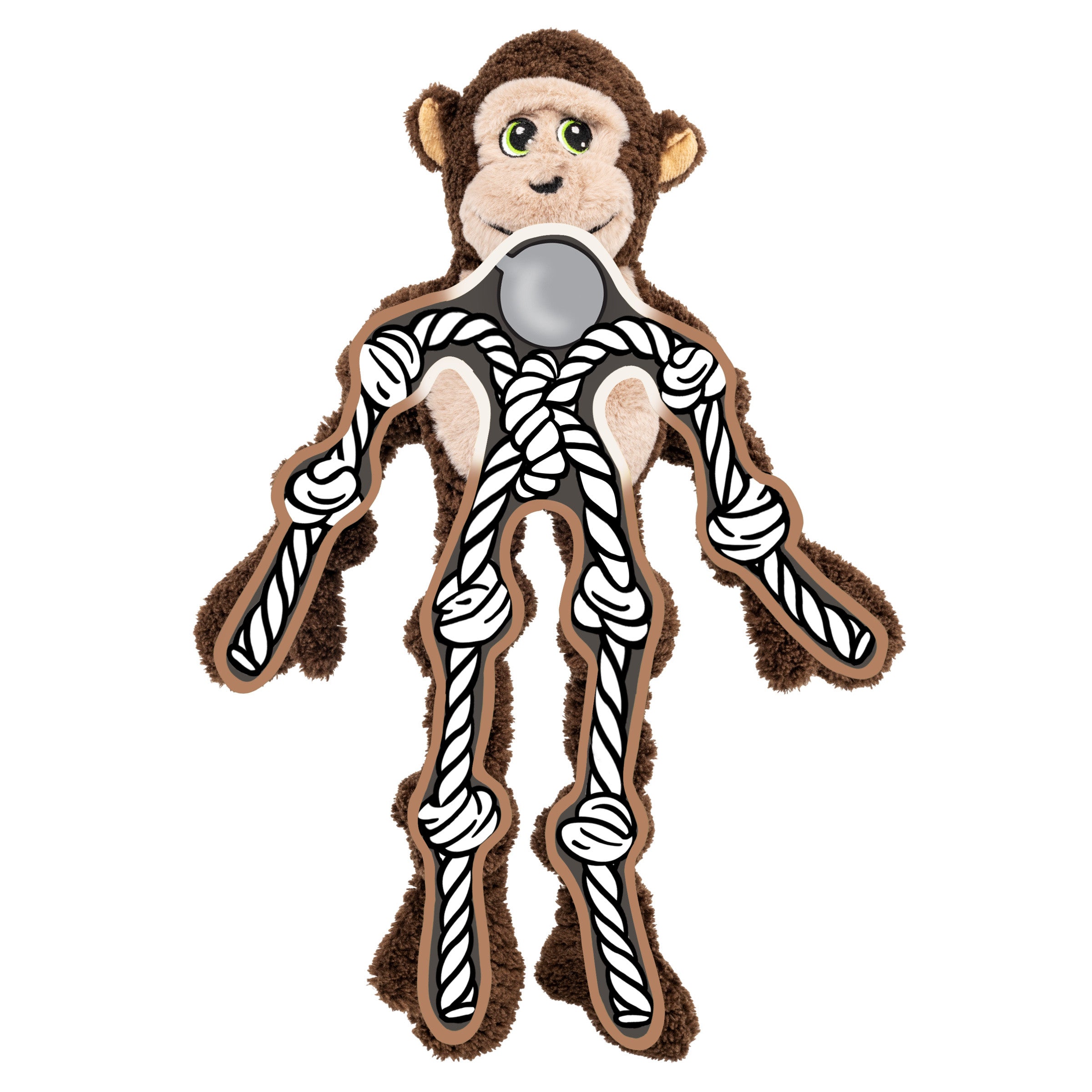 KONG Dog Toys Knots Monkey official product photo 3