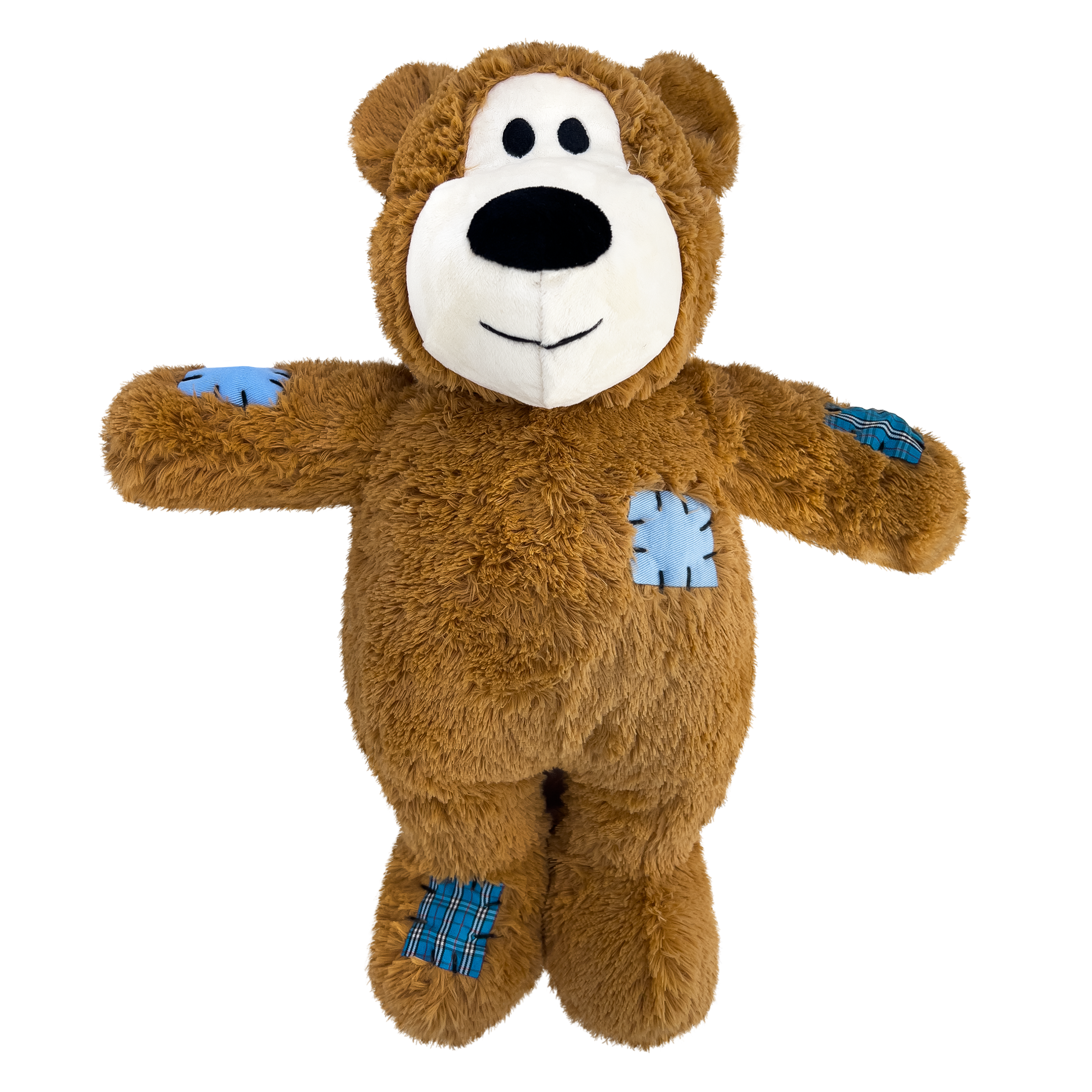 KONG Wild Knots Bear knotted rope plush dog toy, product photo 4