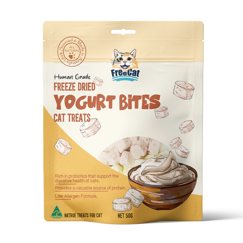 FreeCat Freeze Dried Yogurt Bites Cat Treats