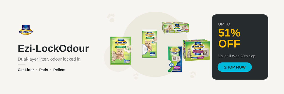 Ezi-LockOdour sale banner, up to 51% off, valid till Wed 30th Sep