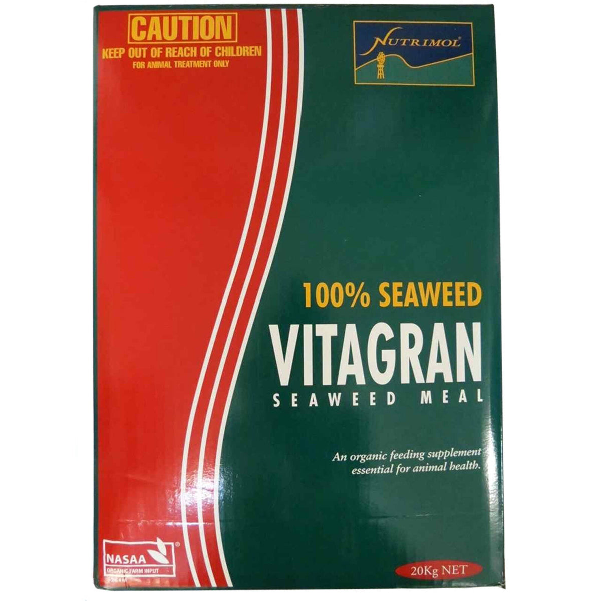 Vitagran Seaweed Meal 20kg stockfeed supplement bag, front of pack