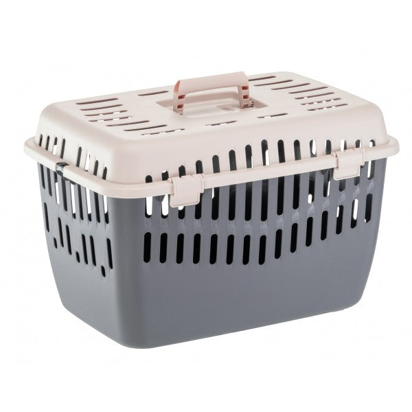 Ferplast Binny 2 Carrier for Small-Sized Dogs and Cats - 47.5 x 32 x H 33cm | PeekAPaw Pet Supplies