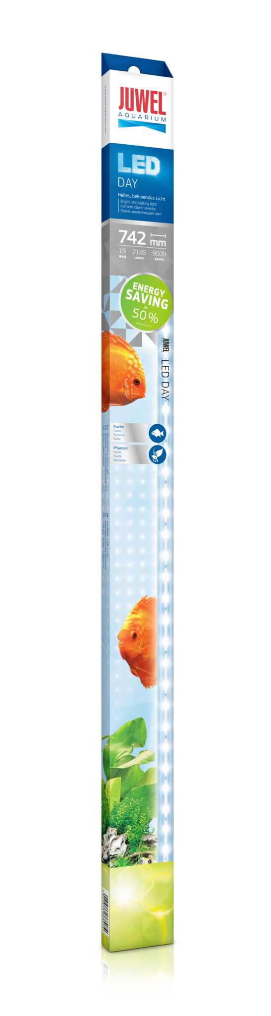 Juwel LED Day tube 742mm in its packaging