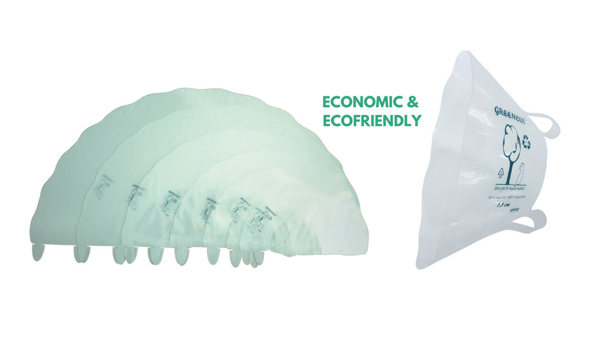 Genia Greencol recyclable Elizabethan collar