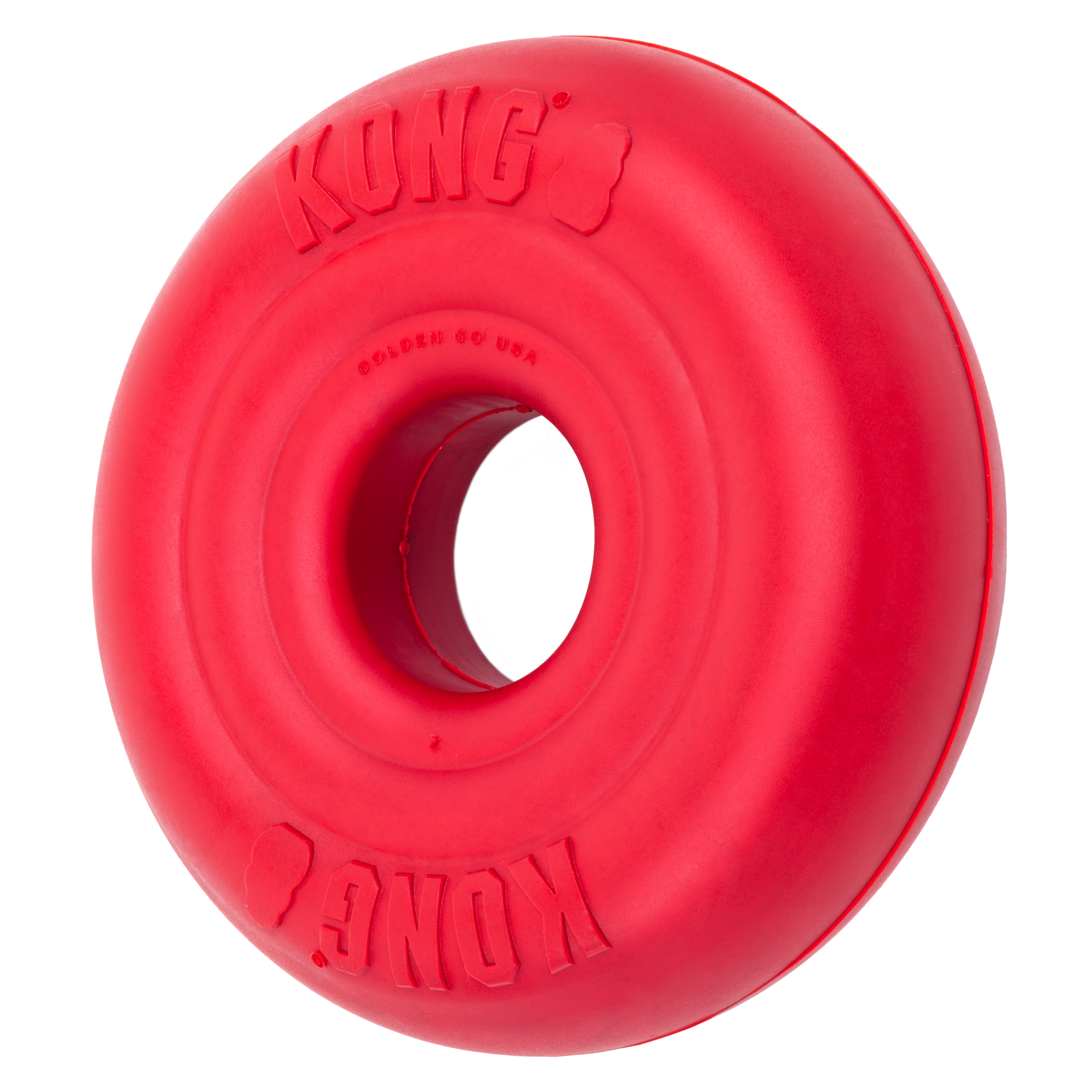 KONG Dog Toys Donut shown on its own, studio product shot