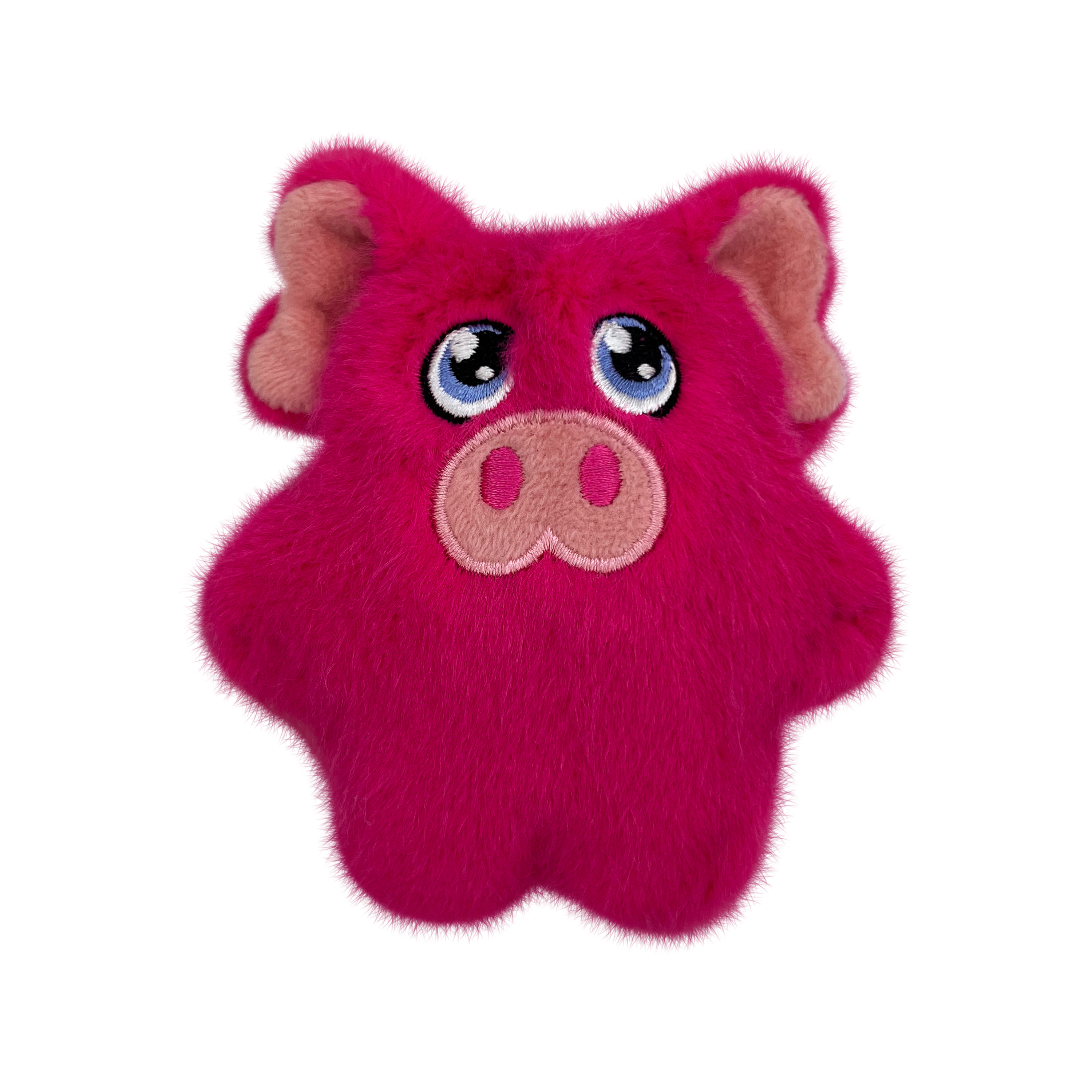 KONG Dog Toys Snuzzles Mini Pig shown on its own, studio product shot