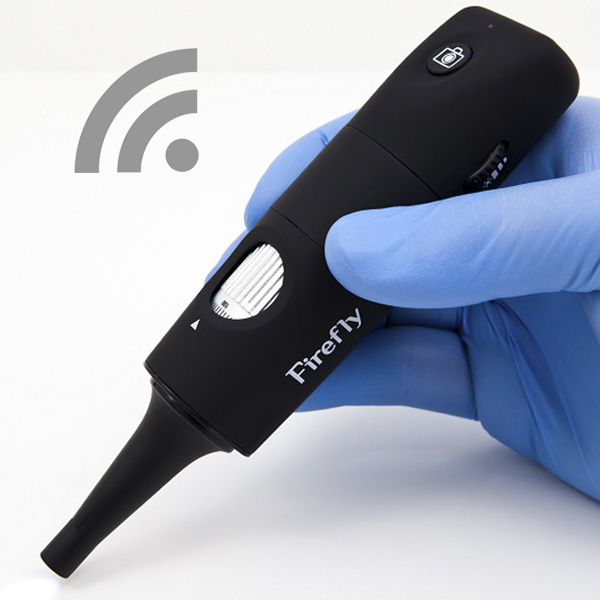 Firefly DE551 wireless veterinary video otoscope