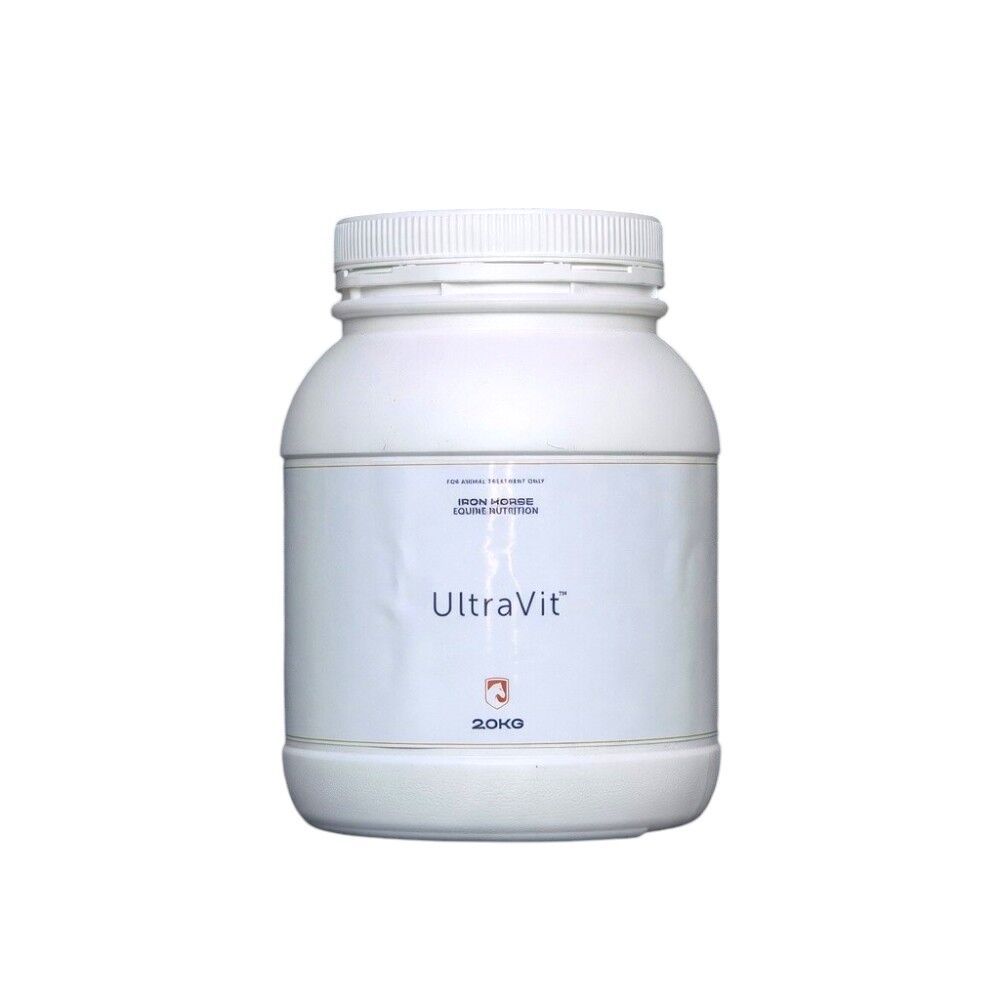 Iron Horse Equine Nutrition UltraVit vitamin and mineral supplement for horses, 20kg bucket