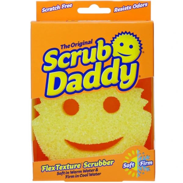 Scrub Daddy Original scratch-free cleaning sponge, single pack
