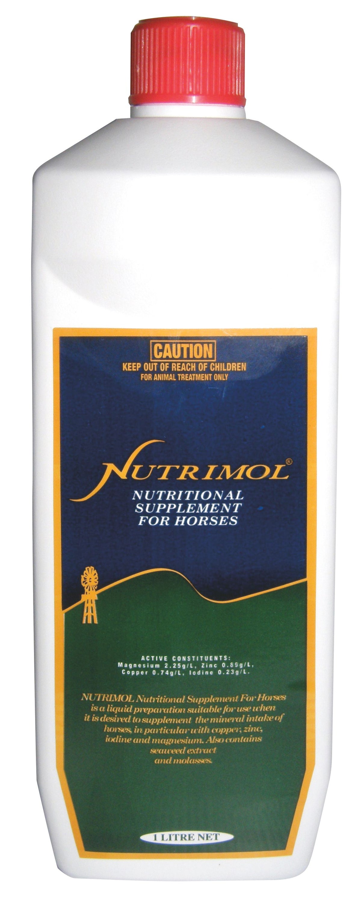 Nutrimol seaweed liquid mineral supplement 1L bottle