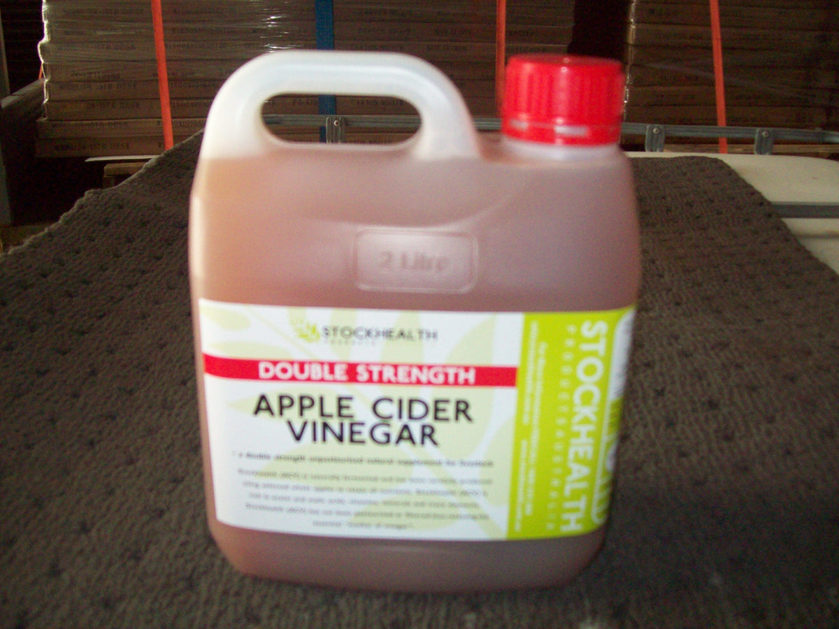 Stockhealth Apple Cider Vinegar Double Strength for Livestock 2L pack