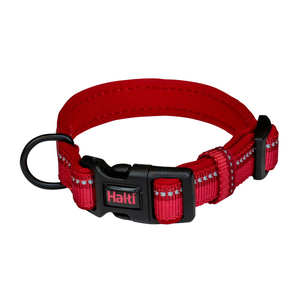 Halti Comfort Collar - X-Small Red | PeekAPaw Pet Supplies