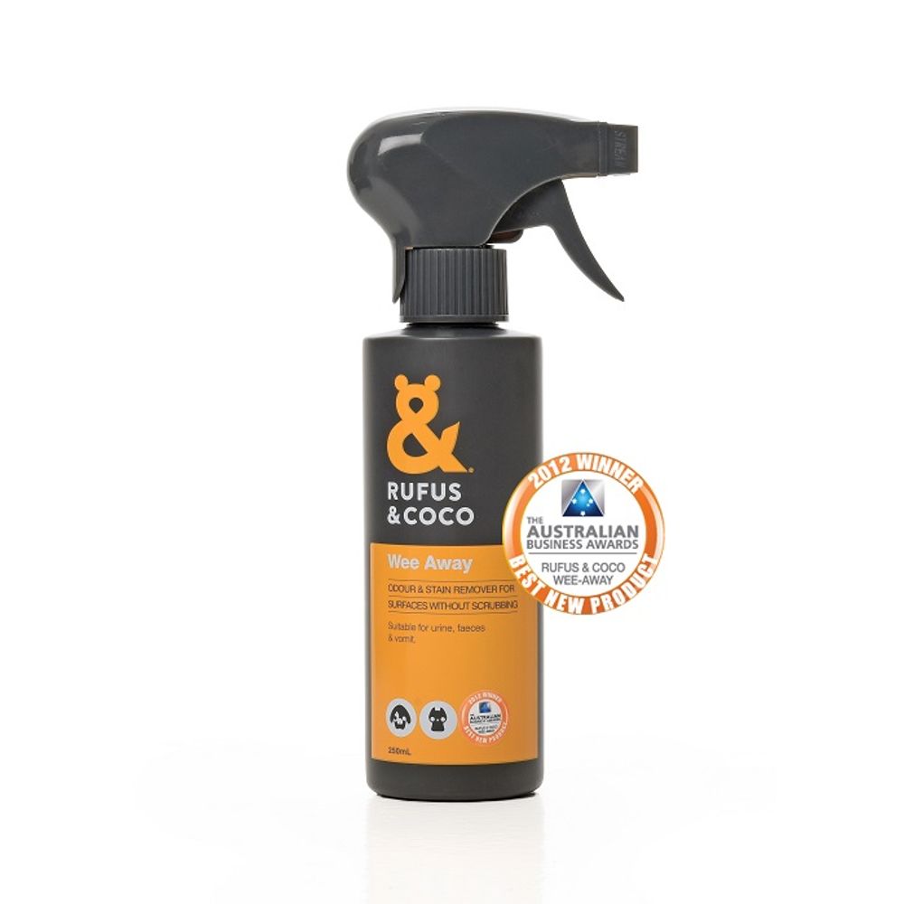 Rufus & Coco Wee & Stain Away - 250ml | PeekAPaw Pet Supplies