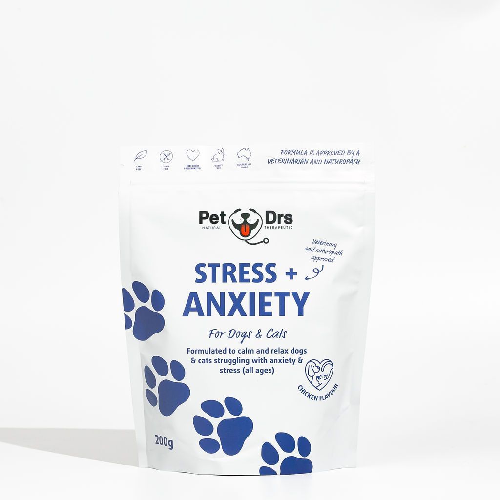 Pet Drs Stress + Anxiety supplement for dogs, 200g