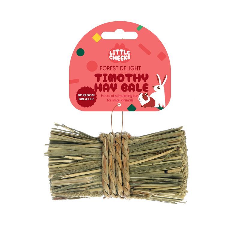 Little Cheeks timothy hay bale