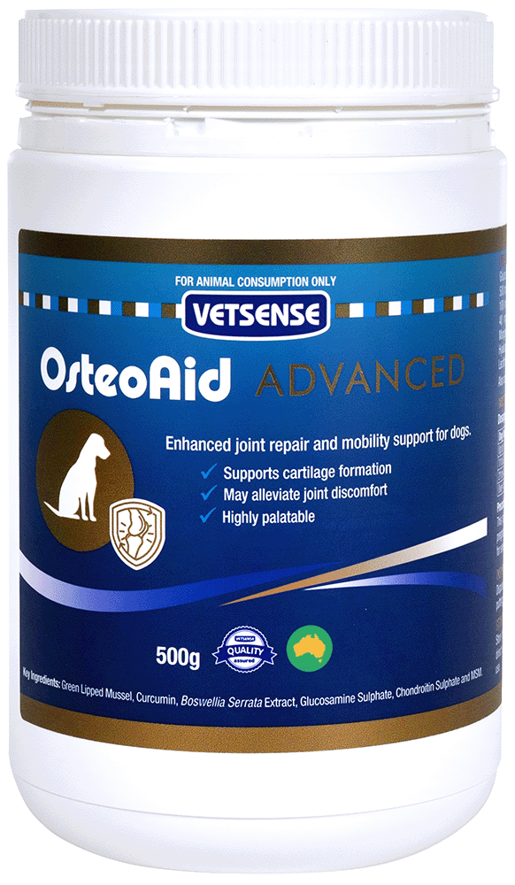 Vetsense OsteoAid Advanced Joint Supplement for Dogs 500g pack