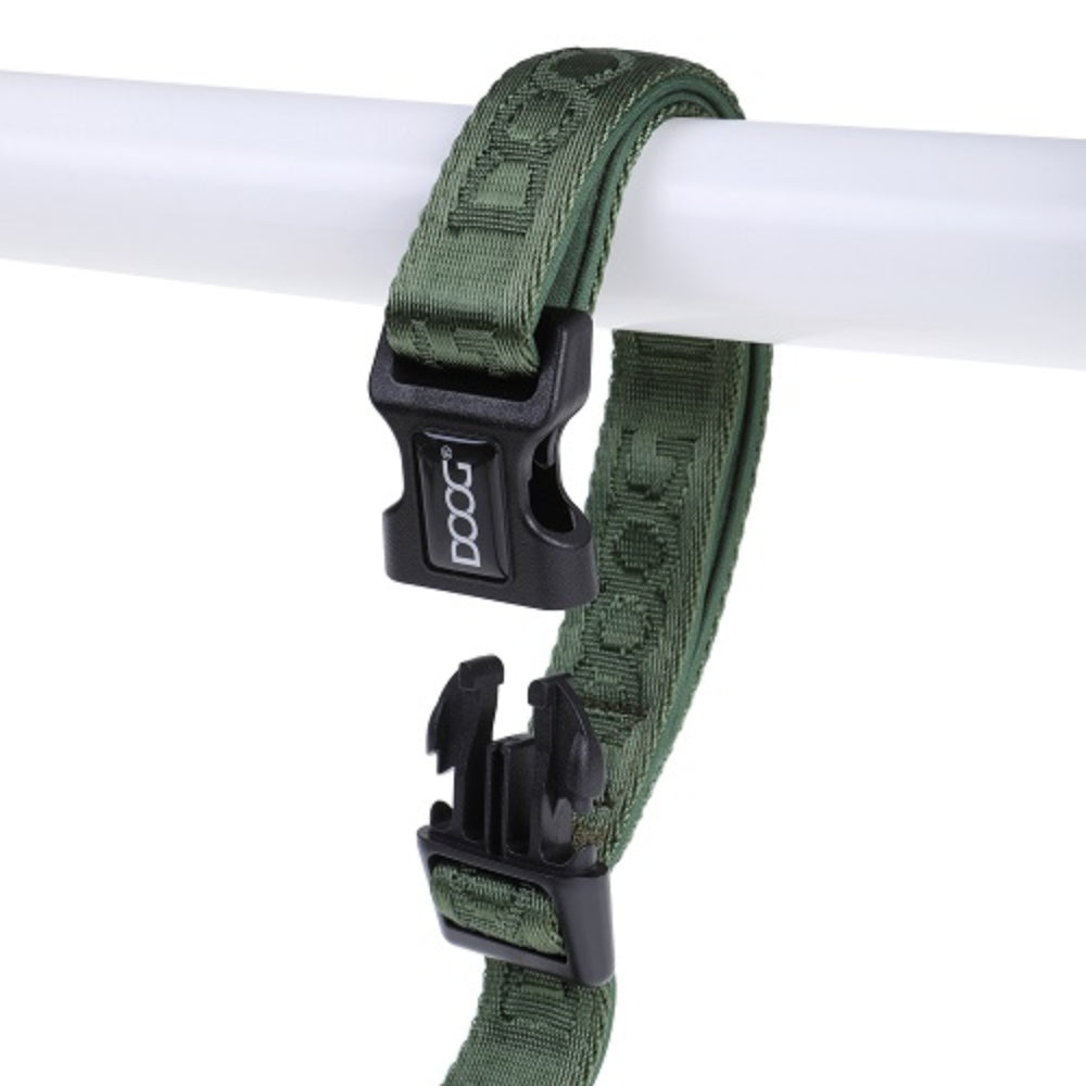 Doog Neosport Clip It Neoprene Dog Leash - Green - XLarge | PeekAPaw Pet Supplies